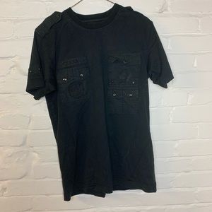 Coogi Australia shirt black size medium pockets